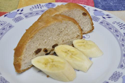 Jak uvařit bílkový banánový chlebíček? Snadné recept, připravený za 45 - 60 minut